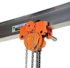 easy install manual chain hoist and trolley