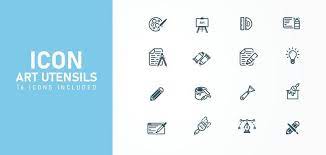 Painting Icon Vector Art Icons And
