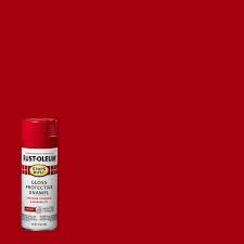 12 Oz Protective Enamel Gloss Sunrise Red Spray Paint 6 Pack