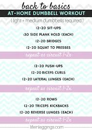Back To Basics At Home Dumbbell Workout