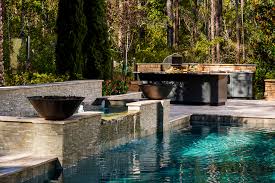 Outdoor Kitchen Designs With A Pool
