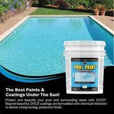 Dyco Pool Paint 5 Gal 3150 White Semi