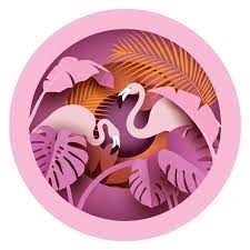 Jungle Jungle Flamingo Icon