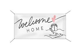 Personalized Welcome Home Banners