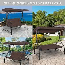 Outdoor Porch Swing Hammock Bench Chair