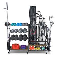 Home Gym Workout Storage Rack