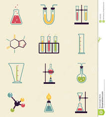 Science Icons Teaching Chemistry