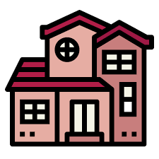 House Smalllikeart Lineal Color Icon