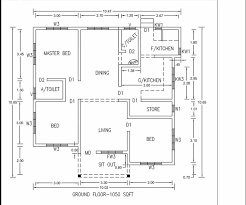 3 Bedroom House Plans In 1000 Sq Ft