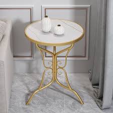 Small Patio Side Table With Sintered