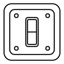 Electric Switch Vector Icon