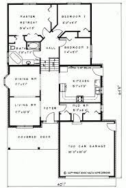 Back Split House Plans Circa 1978