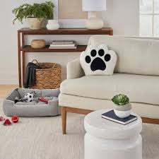 Mina Victory Pet Beds And Houses Black