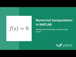 Using Fzero In Matlab