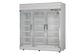 Upright Glass Chiller Chiller Freezer