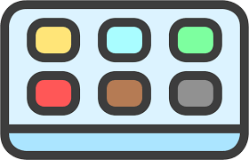 Color Palette Icon For Free