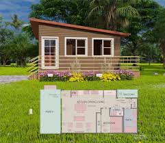 House Plan 201025 Tiny House 1 Bedroom