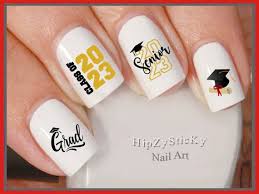 Nail Decal Graduation Class Of 2023