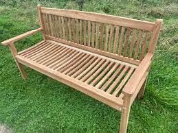 Superb Teak Garden Bench On Now