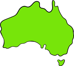 Map Of Australia Icon Cartoon Royalty