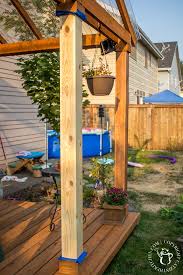 Concrete Slab Into A Covered Deck