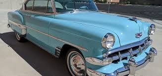Sky Blue 1954 Chevrolet Bel Air For