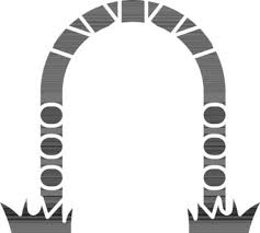 Arch Gate Vector Art Icons And