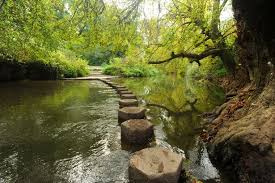 Cross River On Stepping Stones