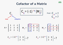 Cofactor Of A Matrix Definition