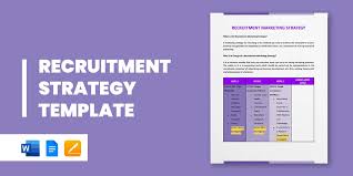 Recruitment Strategy Template 15