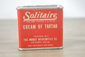 Vintage Solitaire Cream Of Tartar Spice