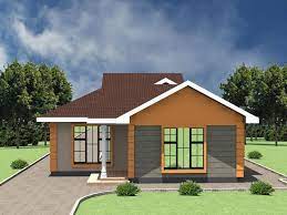 Low Cost 2 Bedroom House Plan In Kenya