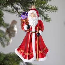 Santa Claus With Gifts Ornament Gift
