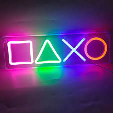 Game Icon Led Neon Sign Light Acrylic