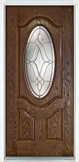 3 4 Oval Lite Entry Door Masterpiece