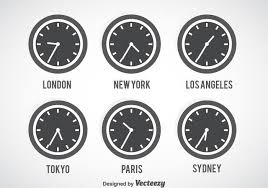 Time Clock Vector Art Icons And