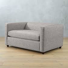 Modern Grey Sleeper Sofa Twin