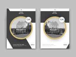 White Book Binder Mockup A4 Brochure