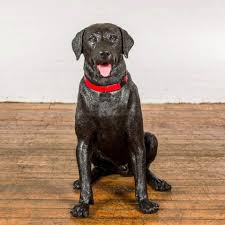 Black Lab Dog Statue Arturban Statue