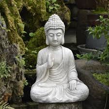 Handmade Buddha Statue Display Outdoor