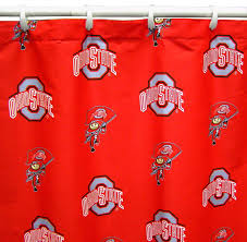 Ohio State Buckeyes Printed Shower