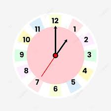 Pastel Wall Clocks Clock Clipart