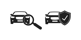 Black Car With Magnifying Glass Auto