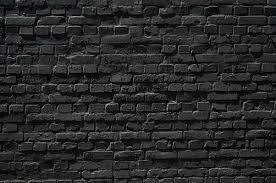 Old Vintage Black Brick Wall Background