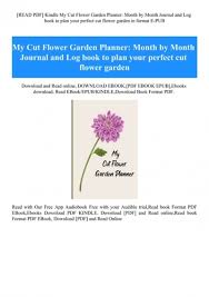 Kindle My Cut Flower Garden Planner
