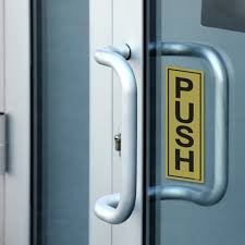 Buy Push And Pull Door Signs 60 X 190mm