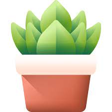 Succulent 3d Color Icon