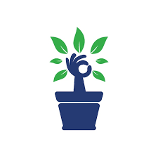 Ecological Garden Vector Logo Design
