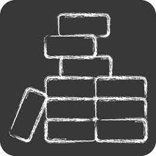 Building Material Symbol Chalk Style