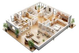 Office Floor Plan Vector Images